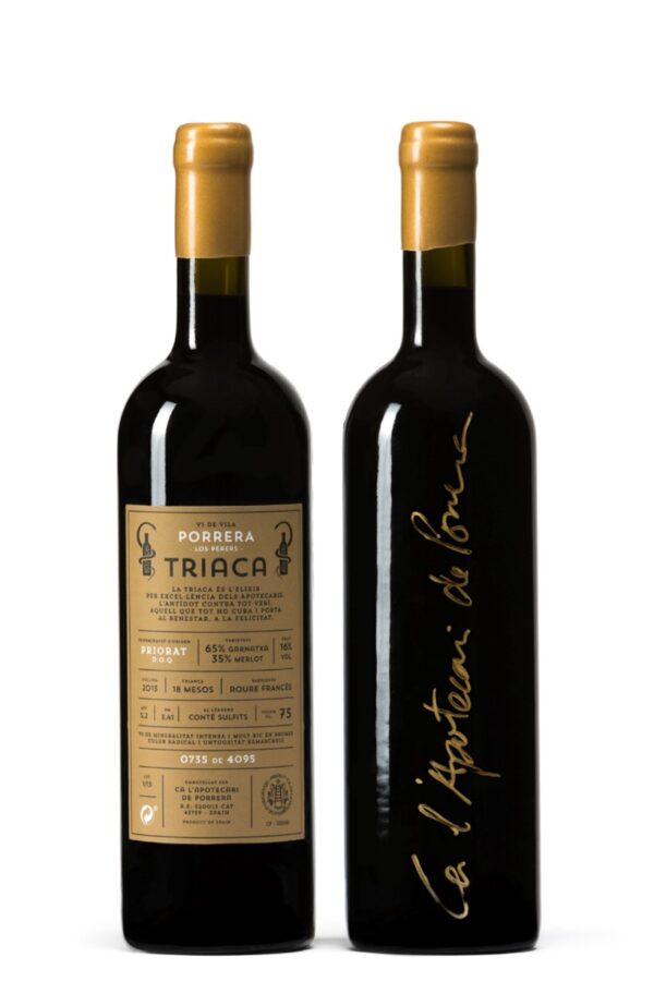 Triaca - raffineret rødvin fra Priorat.
