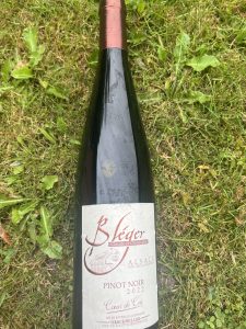 Pinot "Coeur de Cru" 2022 - let og drikkeklar rødvin fra Domaine Bléger, Alsace.