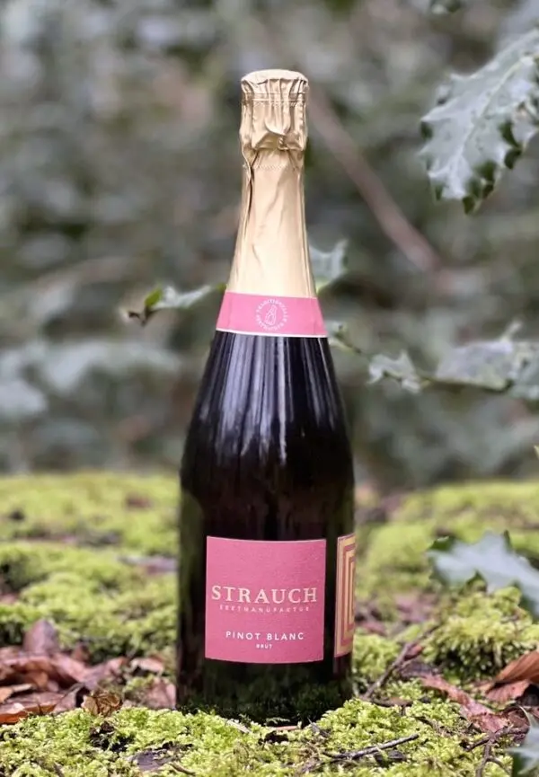 Strauch Pinot Blanc Brut - økologisk og vegansk