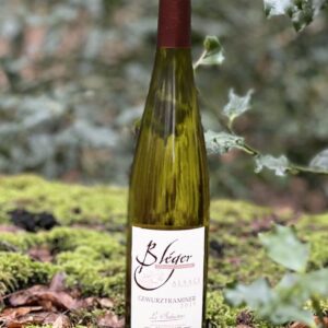 Gewurztraminer "Le Séducteur" 2019 - semi-tør, økologisk og frugtig hvidvin fra Domaine Bléger, Alsace.